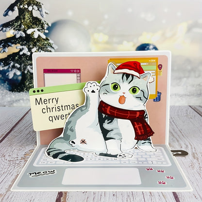 Mischievous Kitten for Christmas